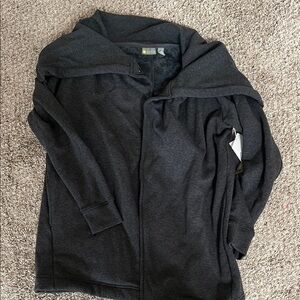 Charcoal Hooded Jacket